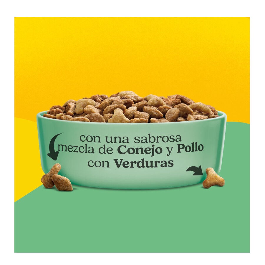 20 kg Friskies Conejo y Pollo pienso para gatos, , large indicador imagen numero 3