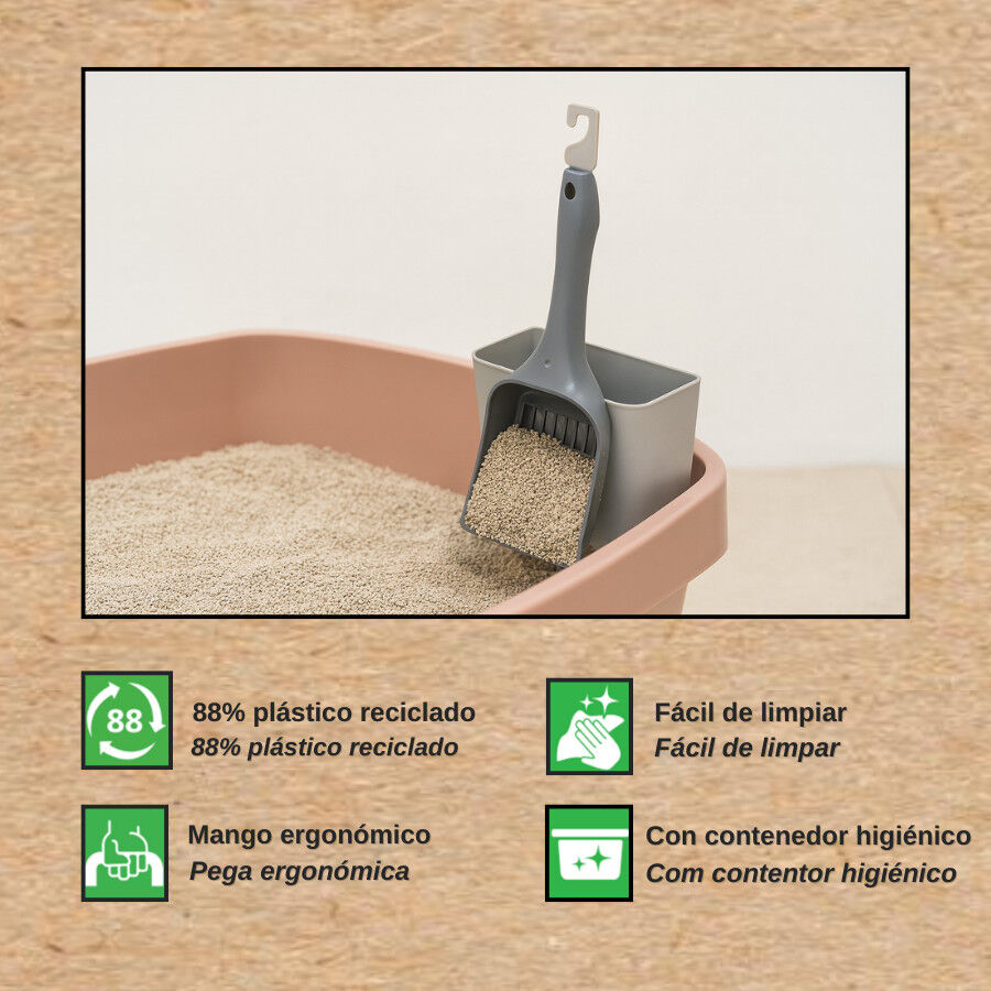 Nice Care Sanitary Scoop Contenedor Pala Higi&eacute;nica para gatos, , large indicador imagen numero 3