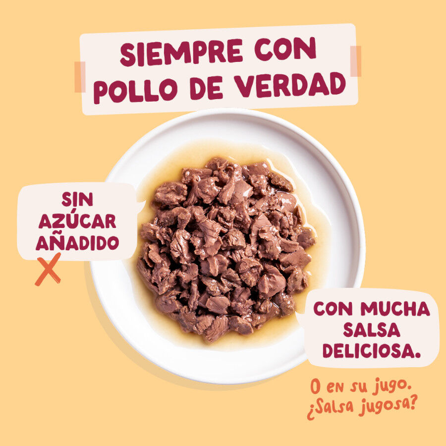 85 g Edgard & Cooper Pollo sobre en salsa para gatos, , large indicador imagen numero 3