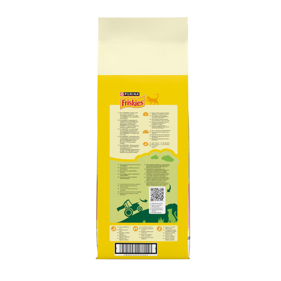 20 kg Friskies Adult Buey con Pollo y Verduras pienso para gatos, , large indicador imagen numero 7