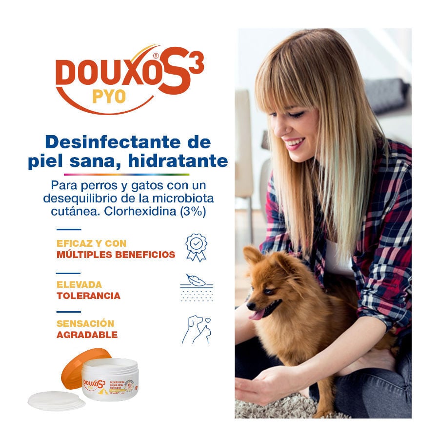 Douxo Pya Algod&oacute;n Desinfectante para perros y gatos, , large indicador imagen numero 2