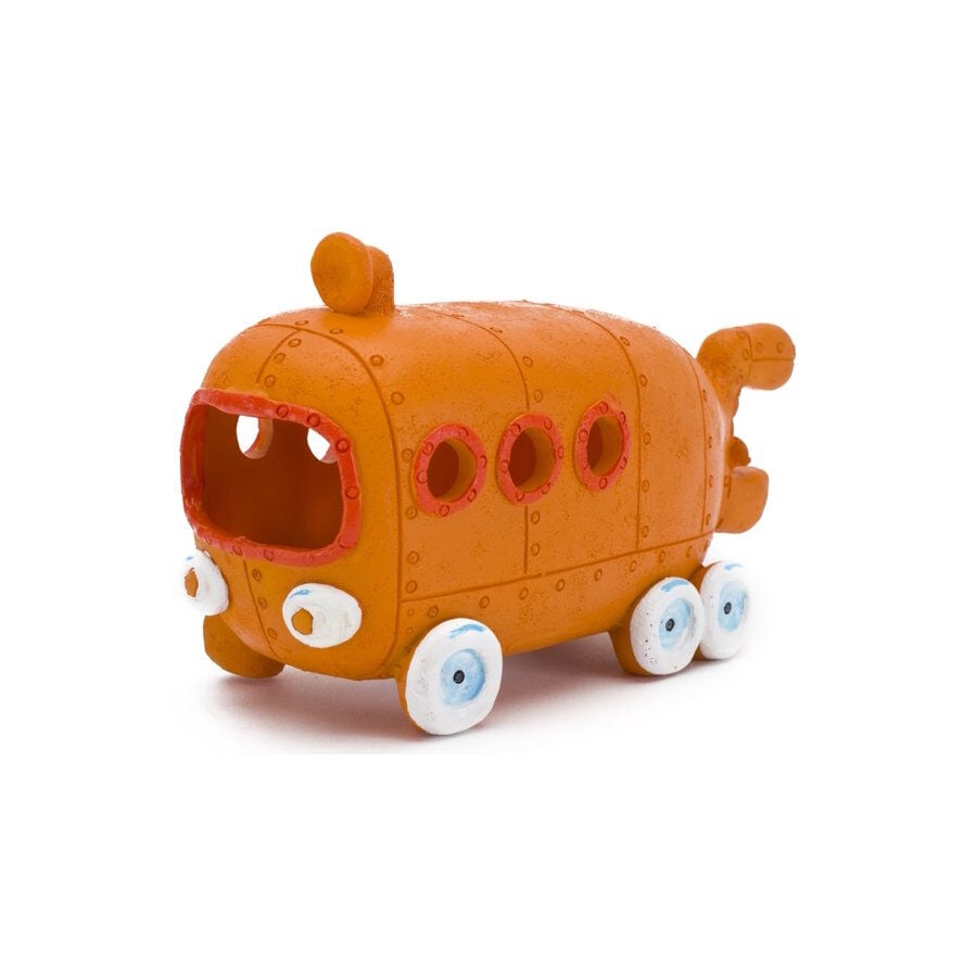 Penn-Plax Bob Esponja Casa Bus de Decoraci&oacute;n para acuarios, , large Imagen numero 1