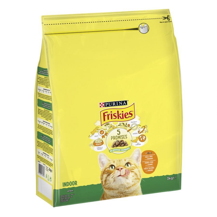 3 kg Friskies Indoor pienso para gatos, , large indicador imagen numero 2