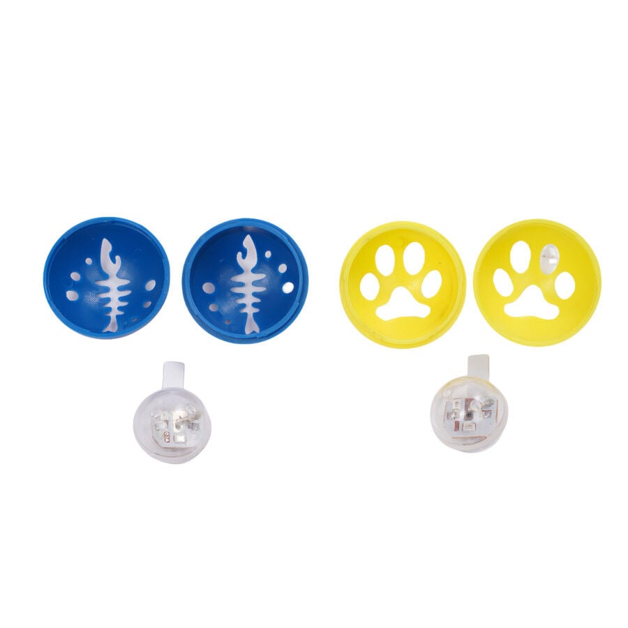 Tootoy! Pelotas Interactivas con Luces LED para gatos, , large indicador imagen numero 2