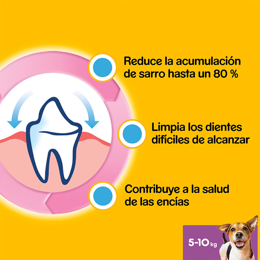 105 barritas Pedigree Dentastix Snacks Dentales para perros peque&ntilde;os, , large indicador imagen numero 3