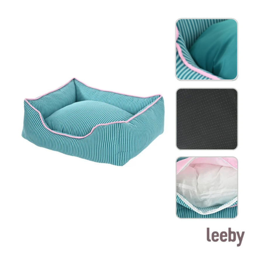 Leeby Cama Rayas Finas para perros, , large indicador imagen numero 7