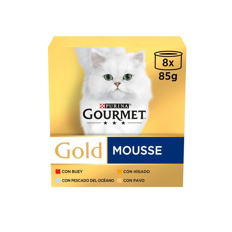 Gourmet Gold Mousse Surtido latas para gatos