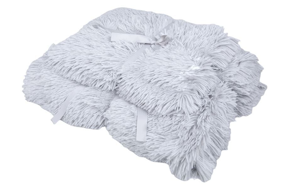 Leeby Manta Anti Estr&eacute;s Suave Gris para perros, , large indicador imagen numero 3