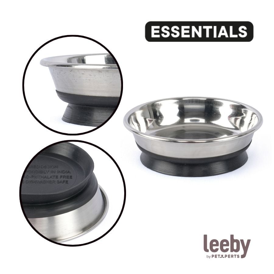 Leeby Comedero de Metal con Ventosa para gatos, , large indicador imagen numero 3