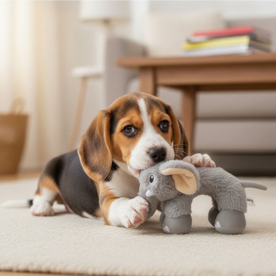 Tootoy! Elefante Mordedor de Peluche para cachorros, , large Imagen numero 1
