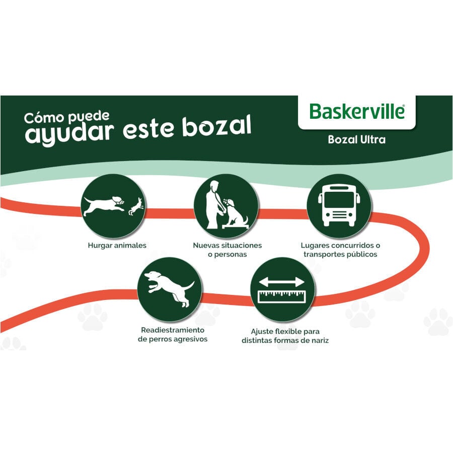 Baskerville Ultra Muzzle Bozal tipo canasta para perros, , large Imagen numero 9