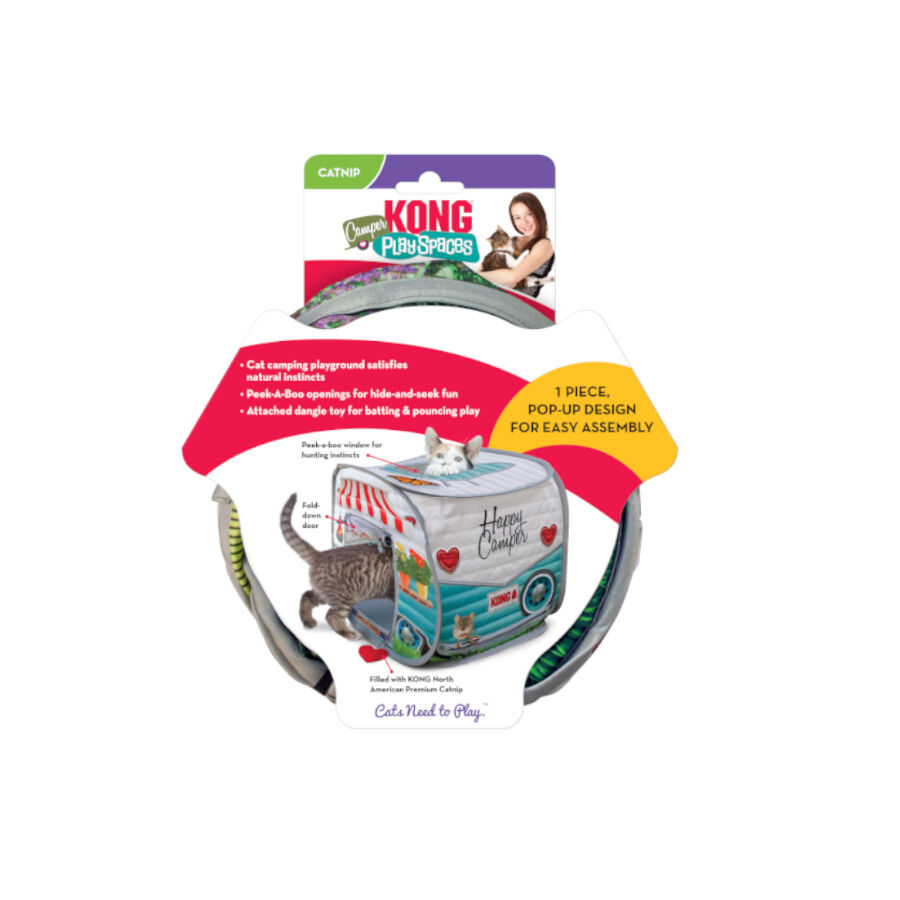Kong Play Spaces Camper Casa de juguete para gatos, , large Imagen numero 4