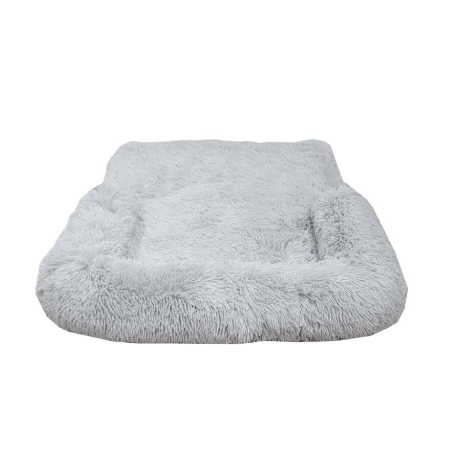 Leeby Sof&aacute; Anti Estr&eacute;s Gris para perros, , large Imagen numero 3