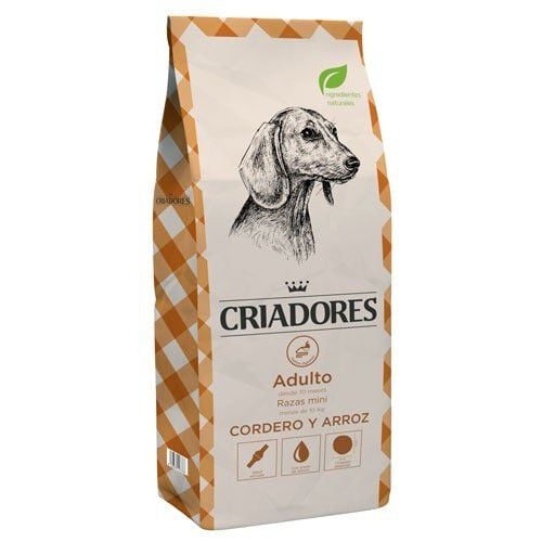 Criadores pienso adultos mini cordero para perros Imagen numero 1
