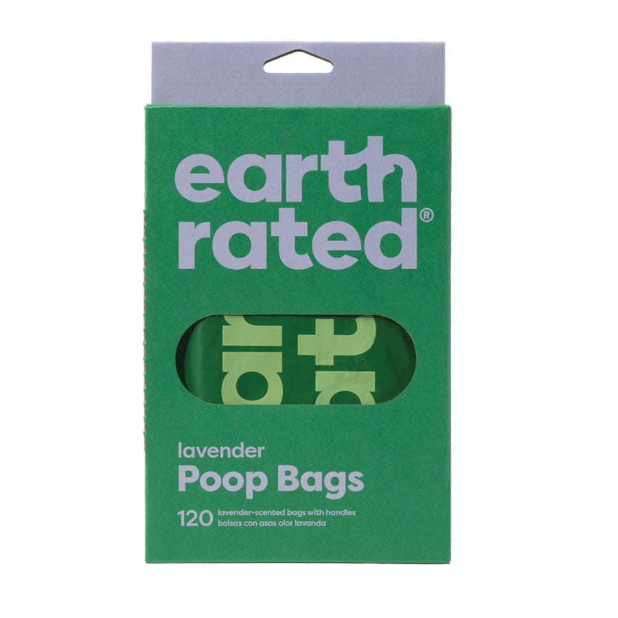 Earth Rated Easy Tie Lavanda Bolsas con asas para heces de perro, , large Imagen numero 1