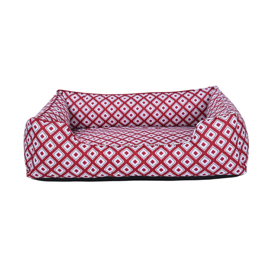 Leeby cama impermeable roja para perros, , large indicador imagen numero 1
