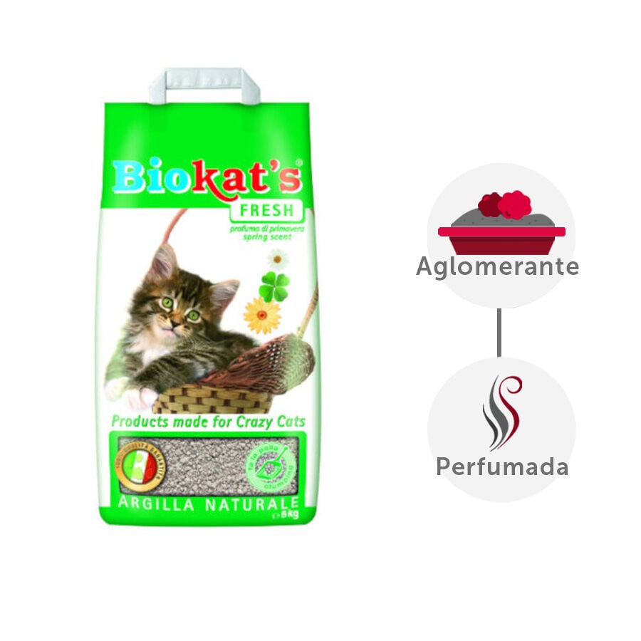 GimCat Biokat&rsquo;s Fresh Arena Aglomerante para gatos