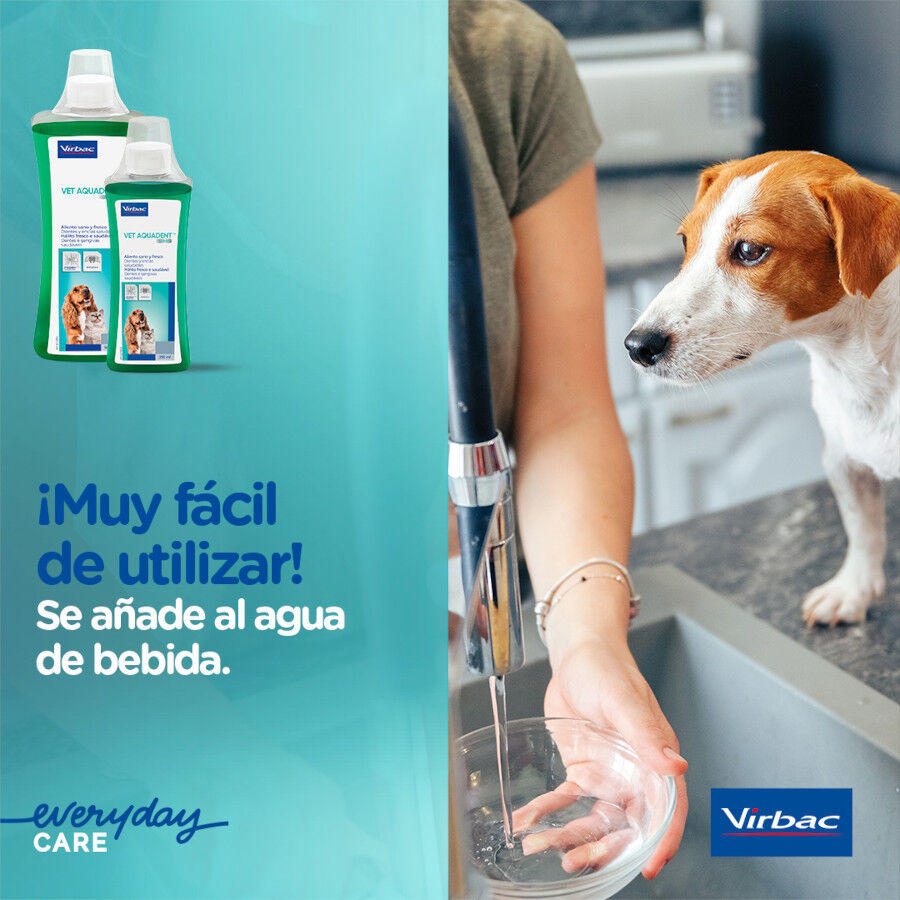 Virbac Vet Aquadent Enjuague Bucal para perros y gatos, , large Imagen numero 5