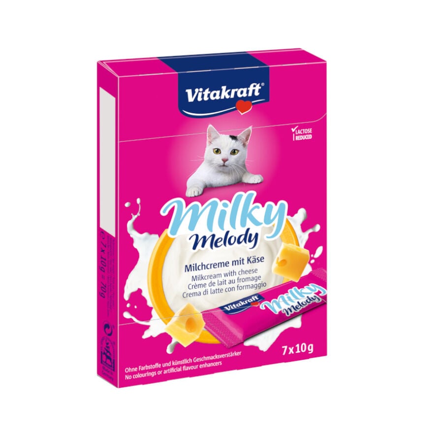 Vitakraft Milky Melody Snack L&iacute;quido para gatos