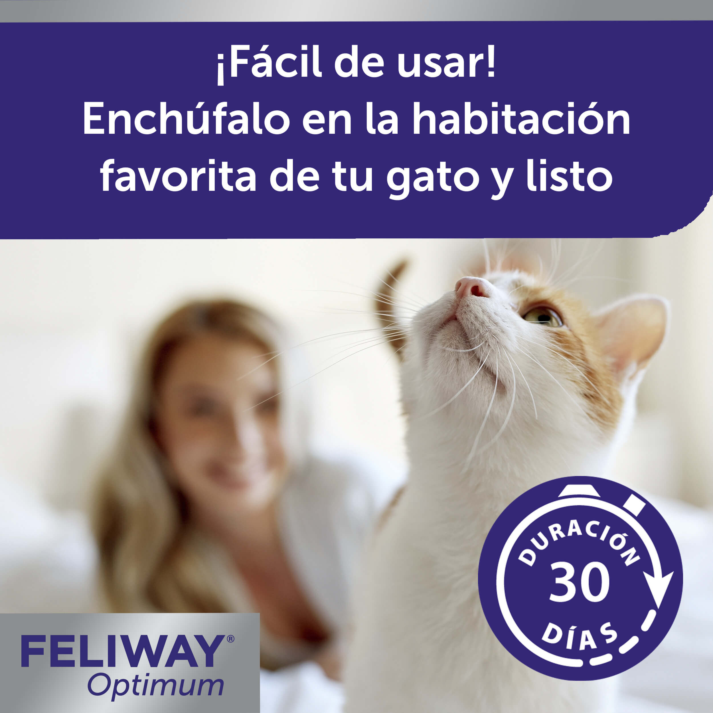 Feliway Optimum Difusor Tranquilizante para gatos, , large Imagen numero 5