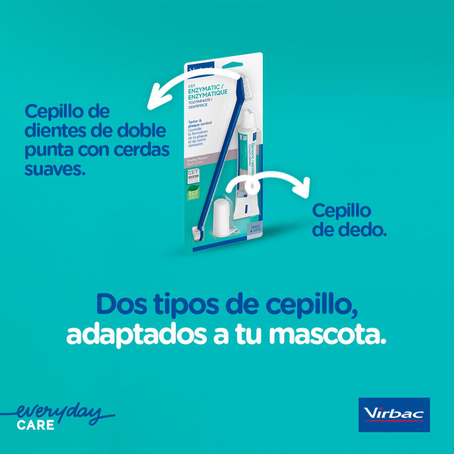 Virbac C.E.T Kit Dent&iacute;frico Enzim&aacute;tico para perros, , large indicador imagen numero 10