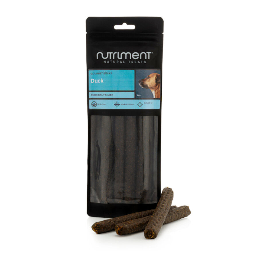 165 g Nutriment Gourmet Barritas Pato Snack para perros, , large Imagen numero 1