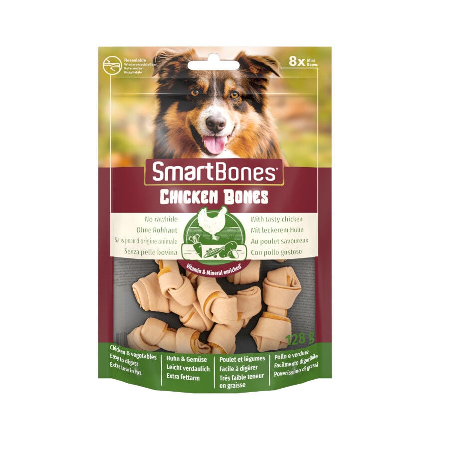 8 huesos SmartBones Huesitos de Pollo Mini para perros, , large Imagen numero 1