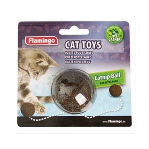 Flamingo Catnip pelota para gatos Imagen numero 1