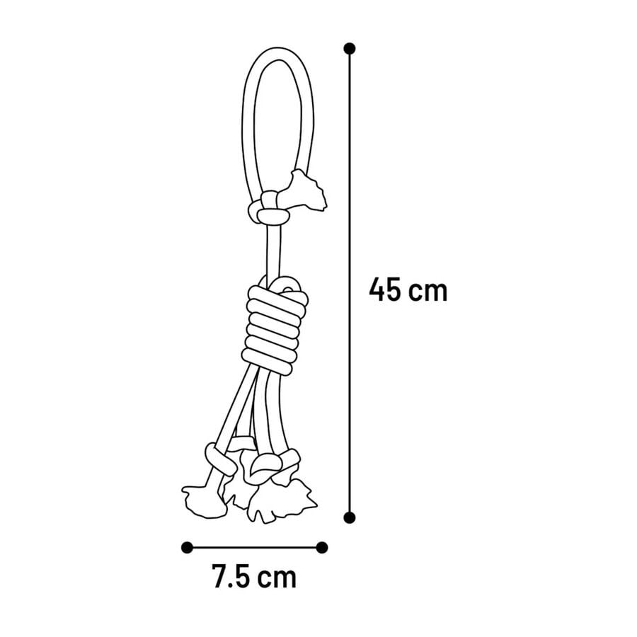 Flamingo Revi Cuerda con Nudos para perros, , large indicador imagen numero 2
