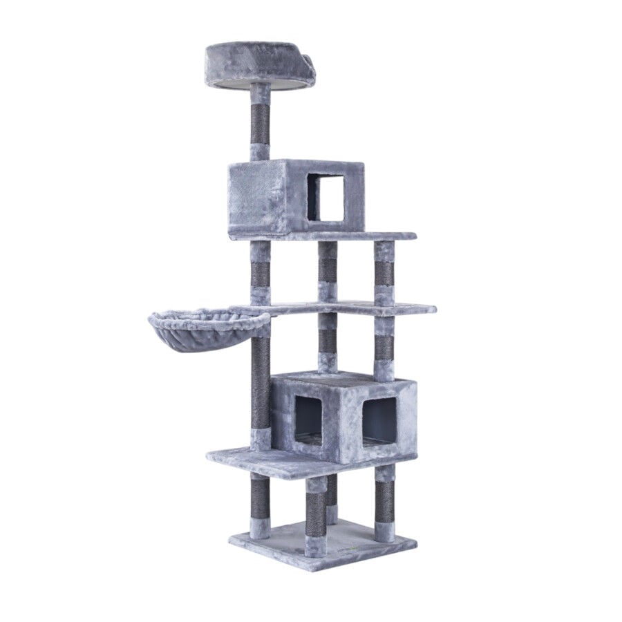 Freedog Rascador Fortress Lux Gris para gatos, , large indicador imagen numero 3