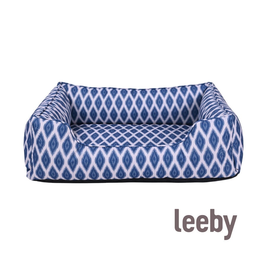 Leeby cama impermeable azul para perros, , large Imagen numero 2