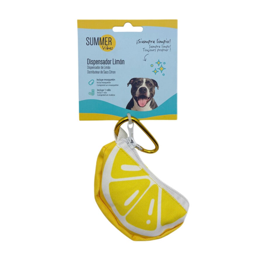 Summer Vibes Porta bolsas Lim&oacute;n para perros, , large indicador imagen numero 5