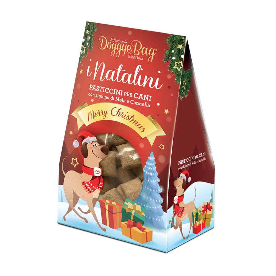 180 g DoggyeBag Galletas Navide&ntilde;as Manzana para Perros, , large Imagen numero 1
