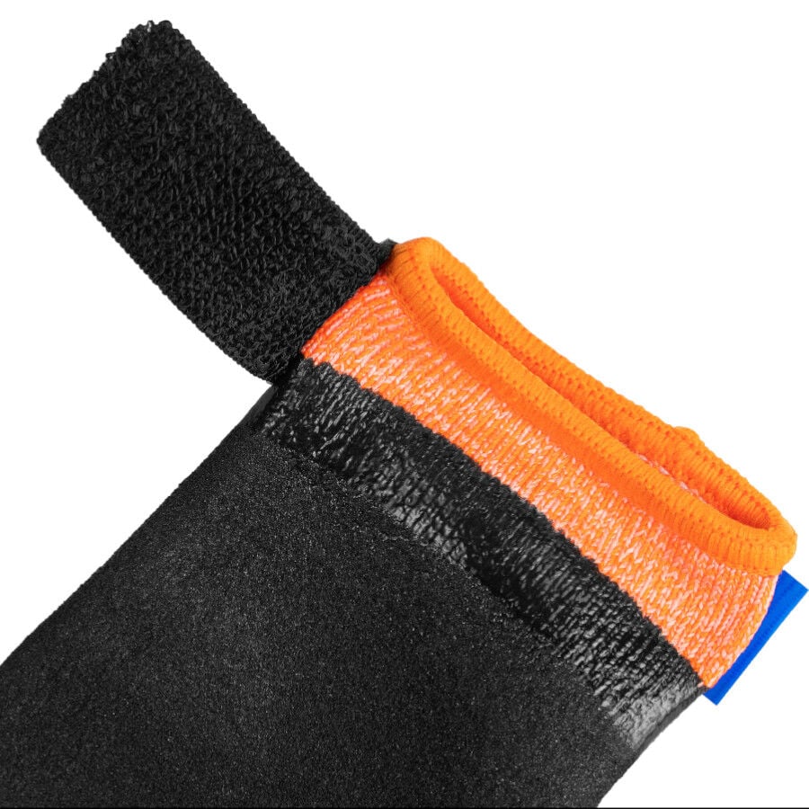 Non-stop dogwear Protector Bot&iacute;n Negro y Naranja para perros, , large indicador imagen numero 2