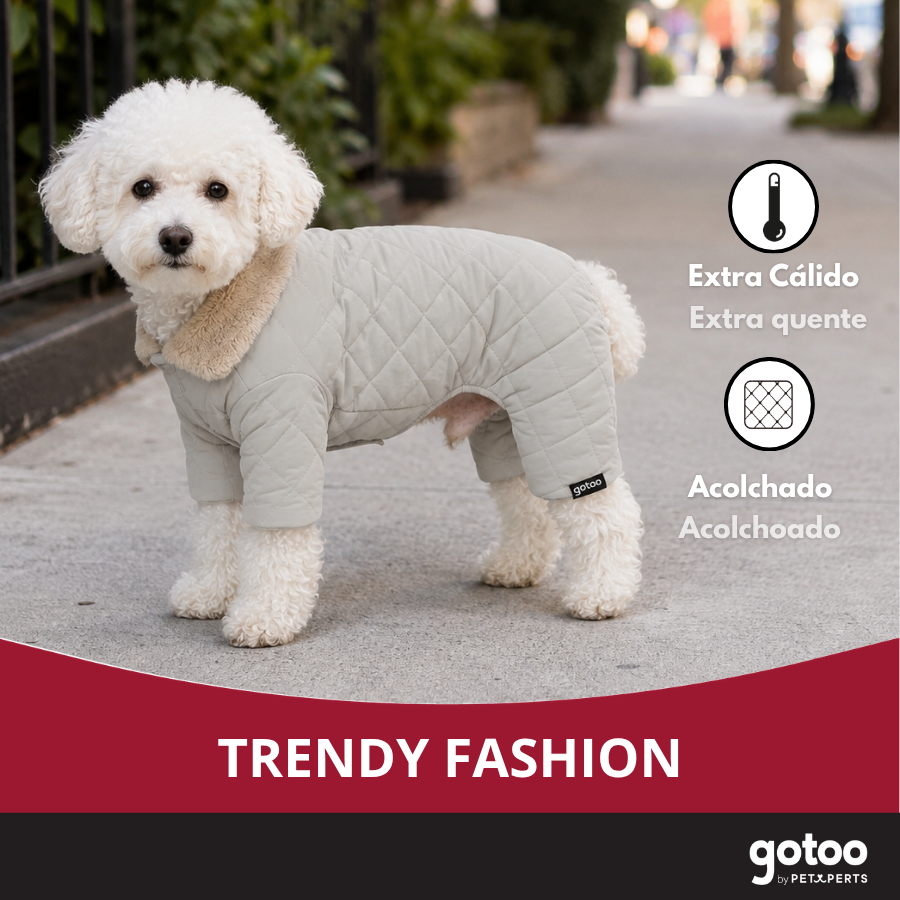 Gotoo Abrigo Acolchado con Mangas para perros, , large indicador imagen numero 6