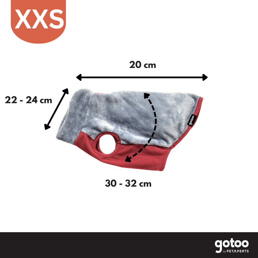 Gotoo Jersey Polar Azul para perros, , large indicador imagen numero 4