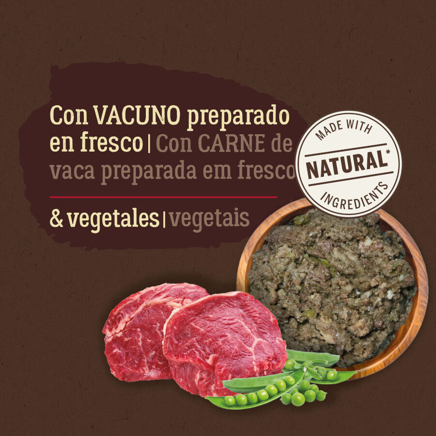 150 g True Origins Pure Vacuno con Guisantes sobre para Perros, , large indicador imagen numero 3