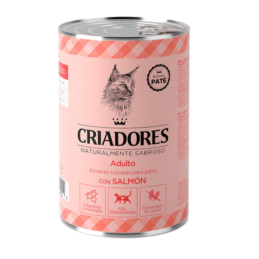 400 g Criadores Adulto con Salm&oacute;n lata para gatos, , large indicador imagen numero 1