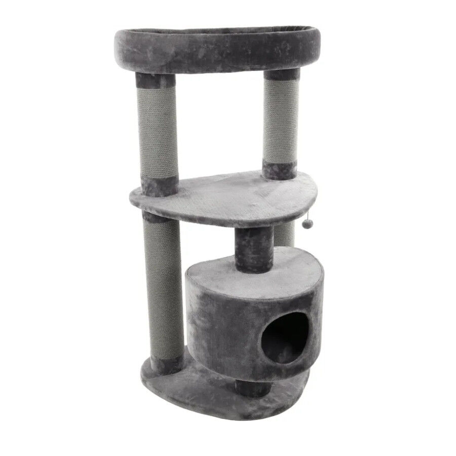 Flamingo Cory &Aacute;rbol Rascador Gris para gatos