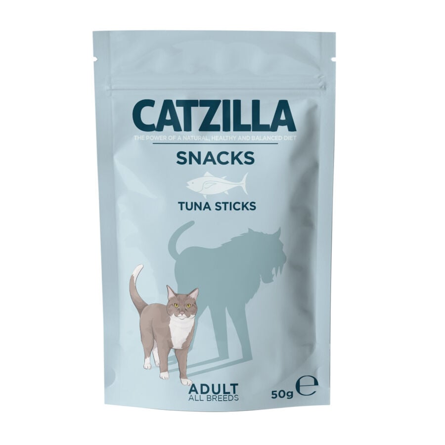 50 g Catzilla Sticks Mini Piccolinis de At&uacute;n para gatos, , large Imagen numero 1