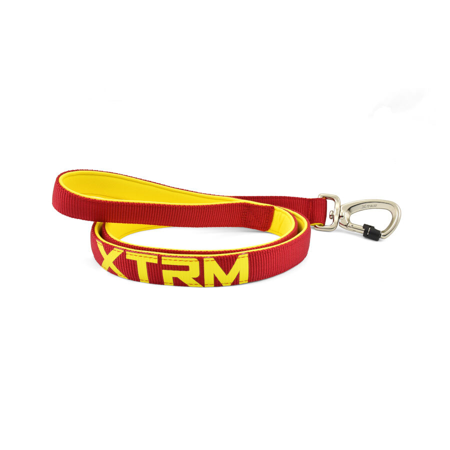 X-TRM Ne&oacute;n Correa Roja para perros, , large Imagen numero 1