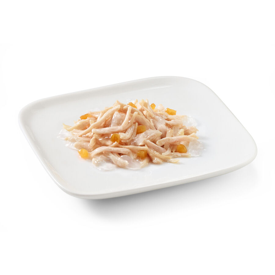 150 g Schesir Pollo y Papaya en Gelatina lata para perros, , large Imagen numero 2