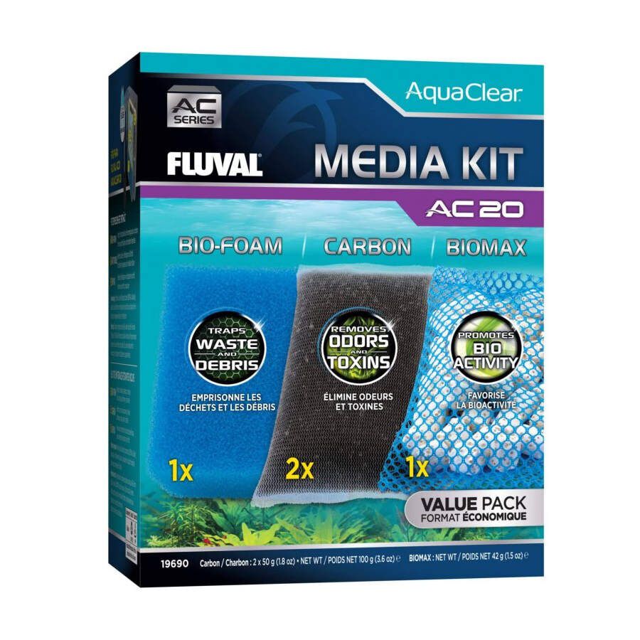 Fluval AquaClear AC Cargas de Mantenimiento para Filtro de acuarios, , large Imagen numero 1