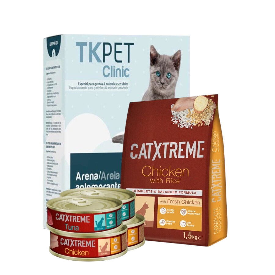 Catxtreme Pack bienvenido gatito