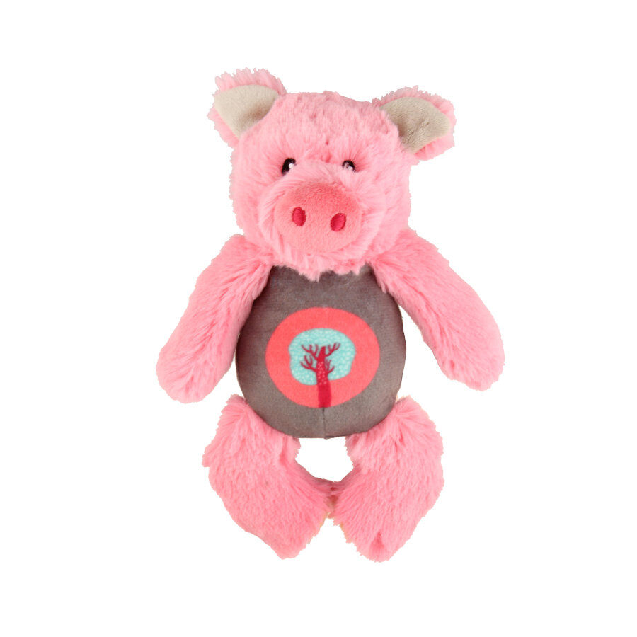 Tootoy! Puppy Pink Pig Cuddler peluche para perros, , large Imagen numero 2