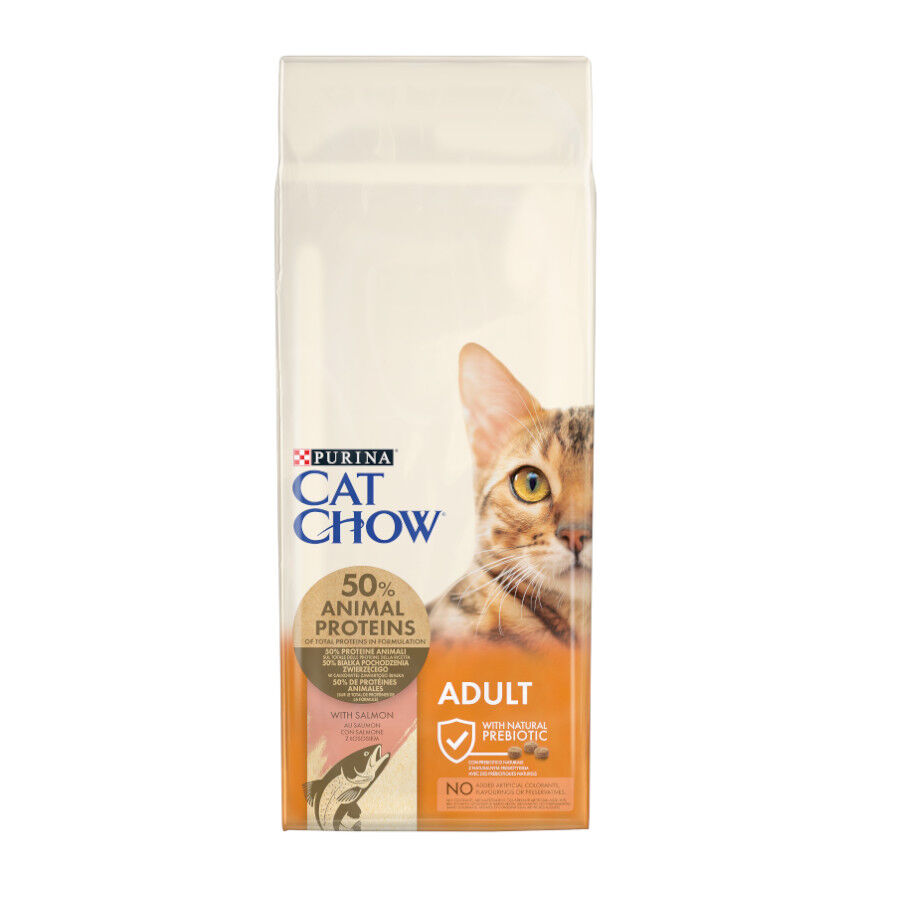 15 kg Cat Chow Adult Salm&oacute;n Pienso para gatos, , large Imagen numero 1
