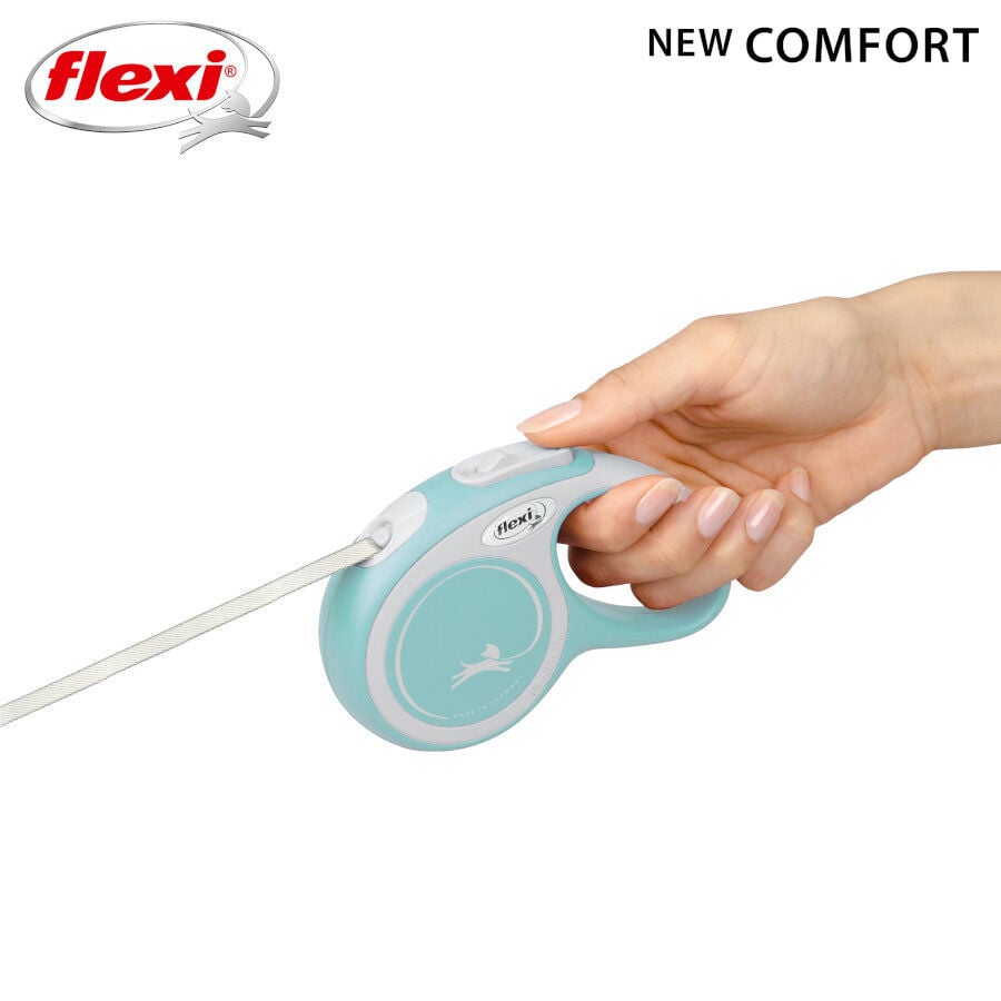 Flexi New Comfort Correa Extensible Azul para perros, , large indicador imagen numero 5