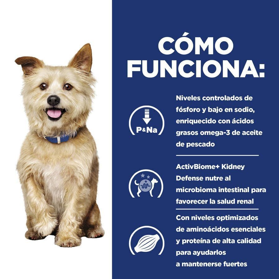 354 g Hill's Prescription Diet Kidney Care k/d Pollo y verduras en estofado lata para perros, , large indicador imagen numero 3