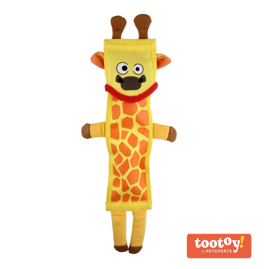 Tootoy! Comfort Resistant Giraffe Toy peluche para perros, , large indicador imagen numero 1