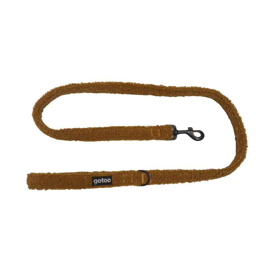 Gotoo Correa teddy marr&oacute;n para perros, , large indicador imagen numero 1